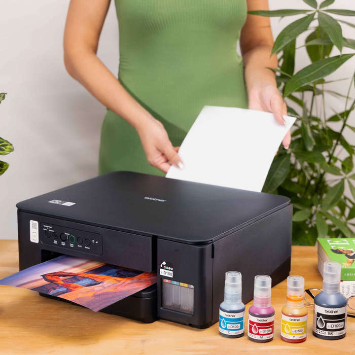 Brother DCP-T430W A4 3-in-1 Multifunction Ink Tank Printer - with 3 Year/30 000 Page Carry-in War...