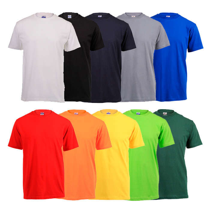 140g Plain T-Shirt - Various White L