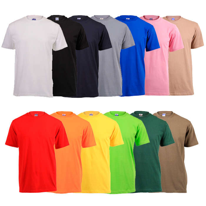 180g Plain T-Shirt - Various Red L