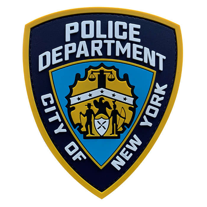 TacSpec "NYPD Badge" PVC Velcro Patch