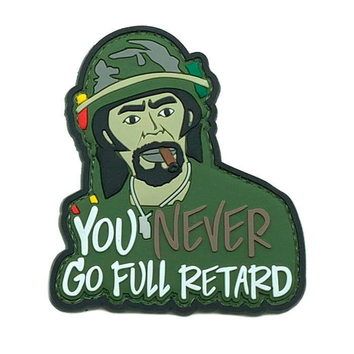TacSpec "Never Go Full" PVC Velcro Patch