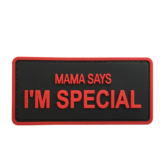 TacSpec "Mama Says I'm Special" PVC Velcro Patch