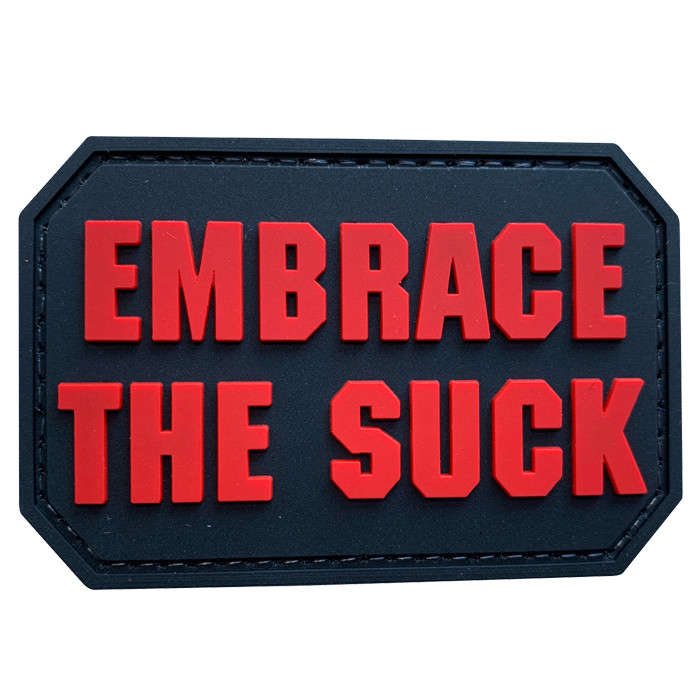 TacSpec "Embrace the Suck" PVC Velcro Patch
