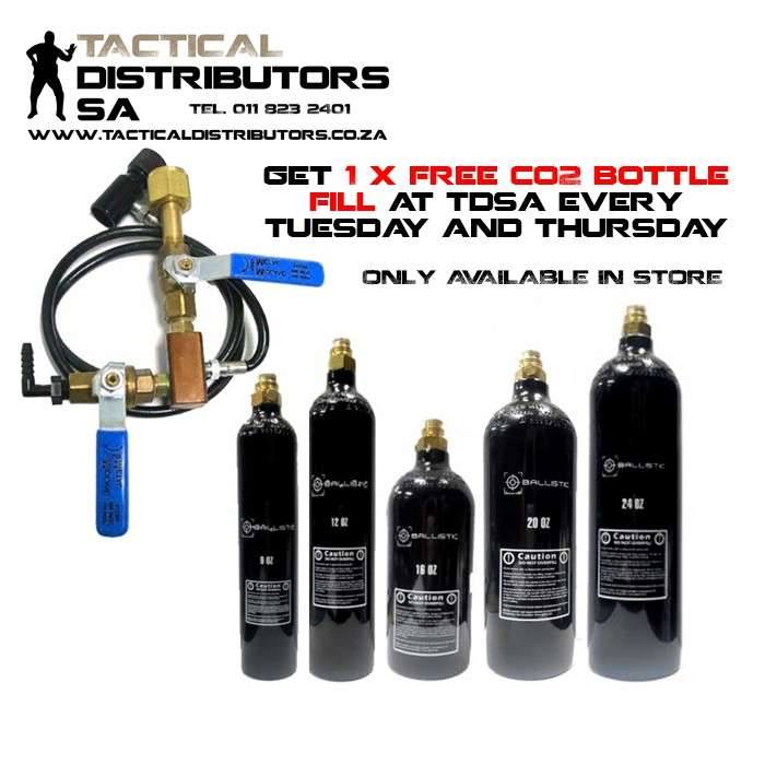 CO2 Bottle Fill - Various 12oz