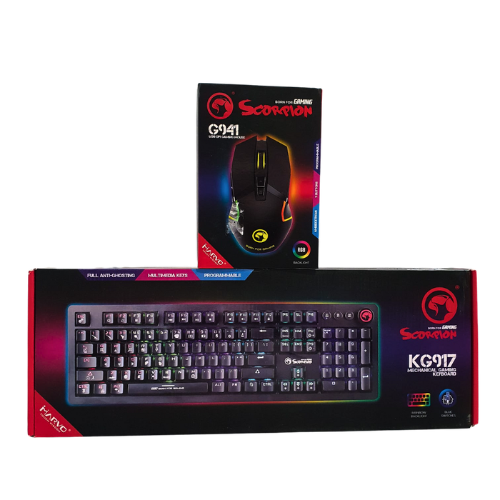 Marvo KG917 keyboard + G941 mouse combo (pre-owned)