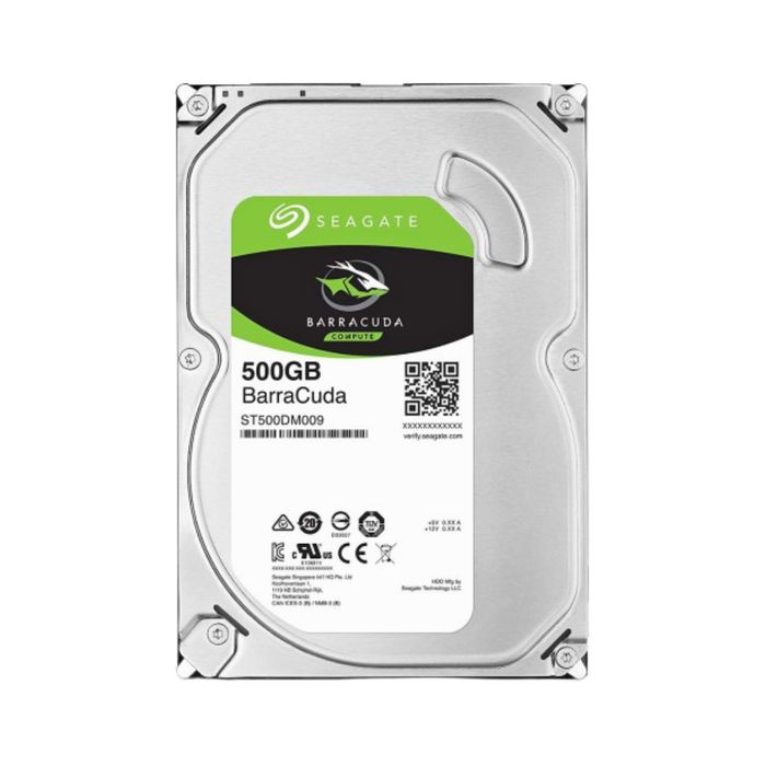 500GB 3.5" SATA HDD (pre-owned)