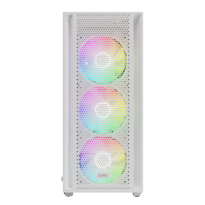 AURA GC2 ELITE WHITE Gaming Chassis