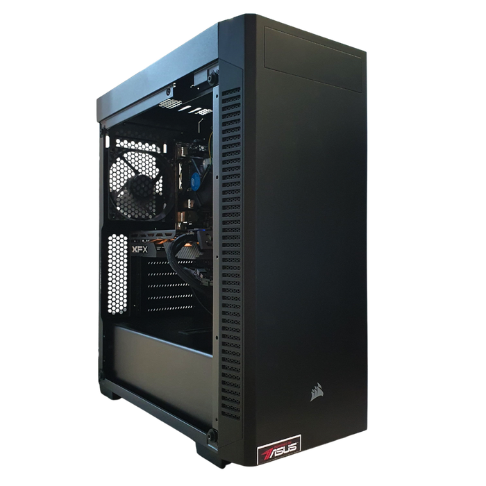 Prebuilt Gaming PC  Intel Core i7-4790, RX 580 8GB, 16GB RAM, 240GB SSD  1080p Gaming Beast