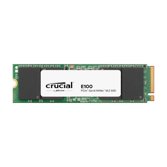 Crucial E100 1TB PCIe Gen4 2280 NVMe M.2 SSD