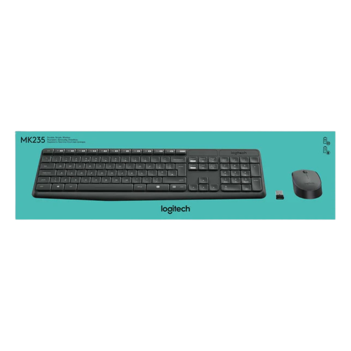 Logitech MK235 Wireless Keyboard and Mouse Combo