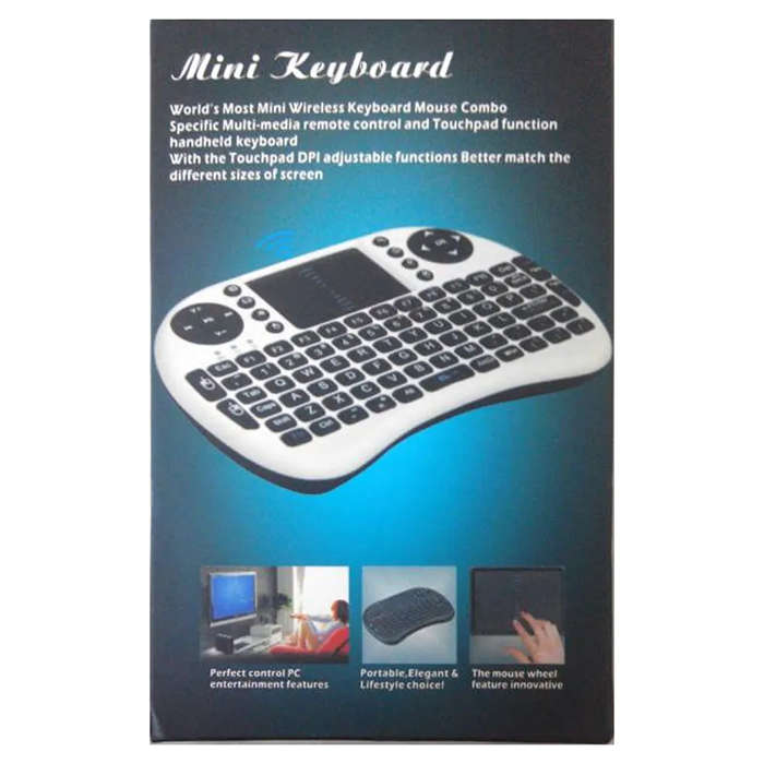 Backlight i8 Wireless Keyboard Air Mouse
