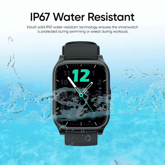 Astrum Smart Watch 1.91" HD IP67 with Call Sports HR BP Body Temp - MT30