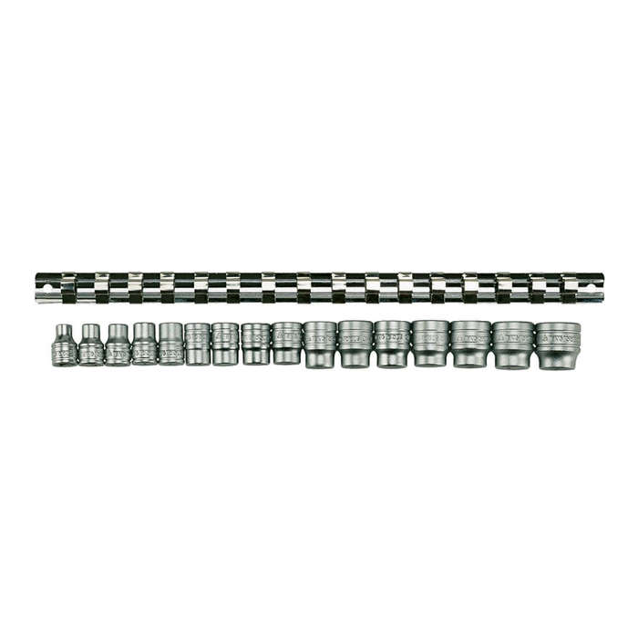 3/8in Drive Metric Socket Set 16 Pieces M3816