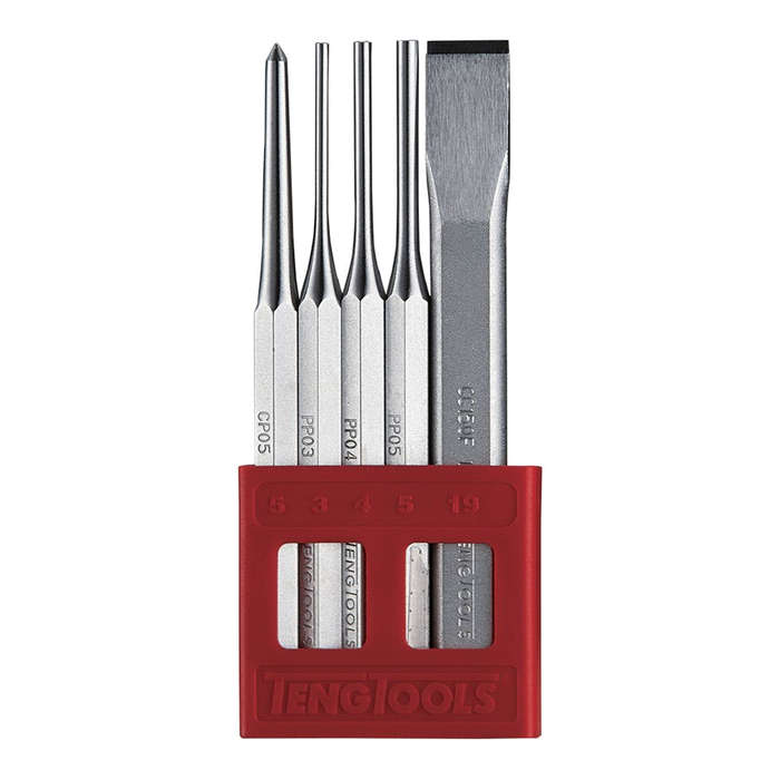 5 Piece Punch/Chisel Set PCX05