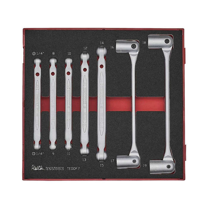 Double Flex Wrench Set in EVA - TEDDF7
