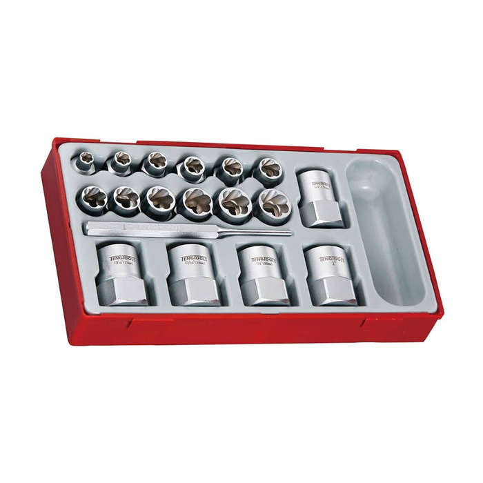 3/8'' & 1/2'' Drive Stud Extractor Set -TTBE18