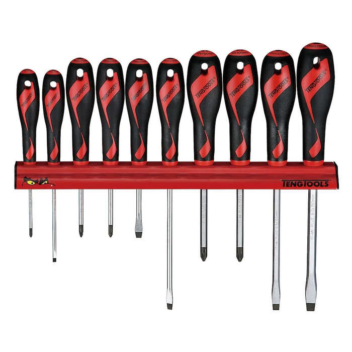 10 Piece Screwdriver Set Wall Rack - WRMD10N