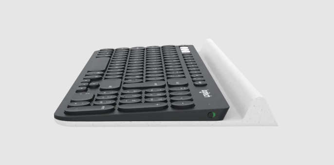 Logitech K780 Multi-Device Wireless Keyboard - Dark Grey / Speckled White