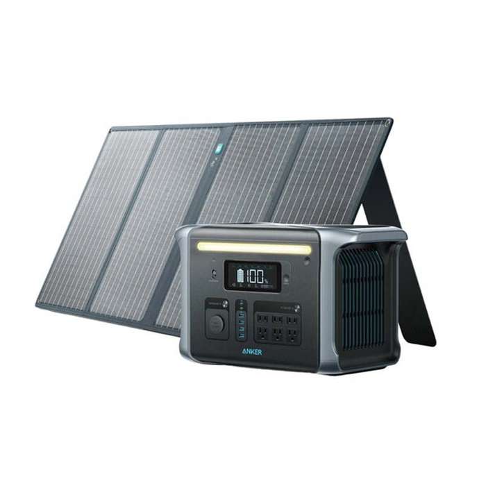 Anker PowerHouse 757 (Power Station + 100W Solar Panel) Bundle