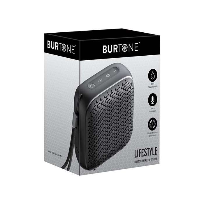 Burtone Lifestyle Outdoor Wireless Speaker - Black