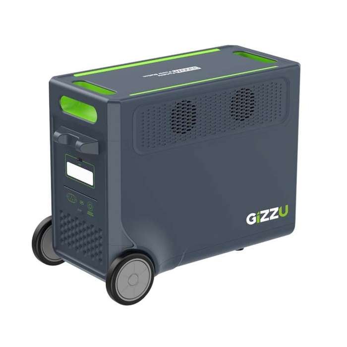 Gizzu Hero Ultra 3840Wh UPS with Fast Charging Portable Power Station