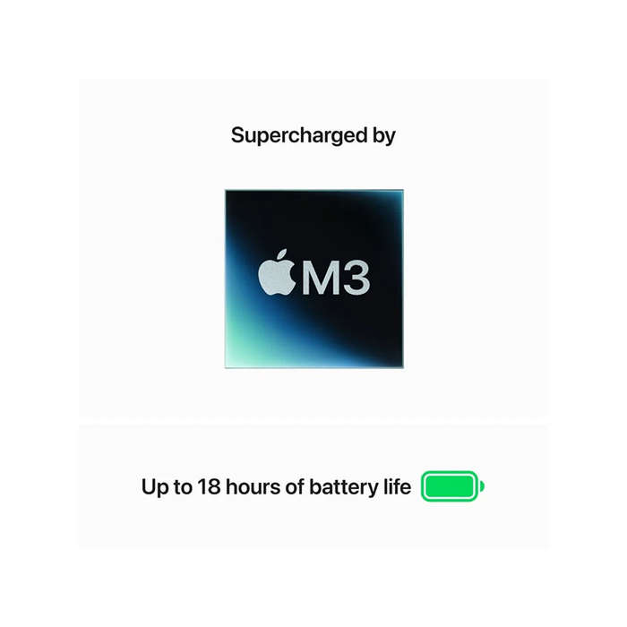 Apple 15-inch MacBook Air M3 Chip 16GB 256GB - Space Grey