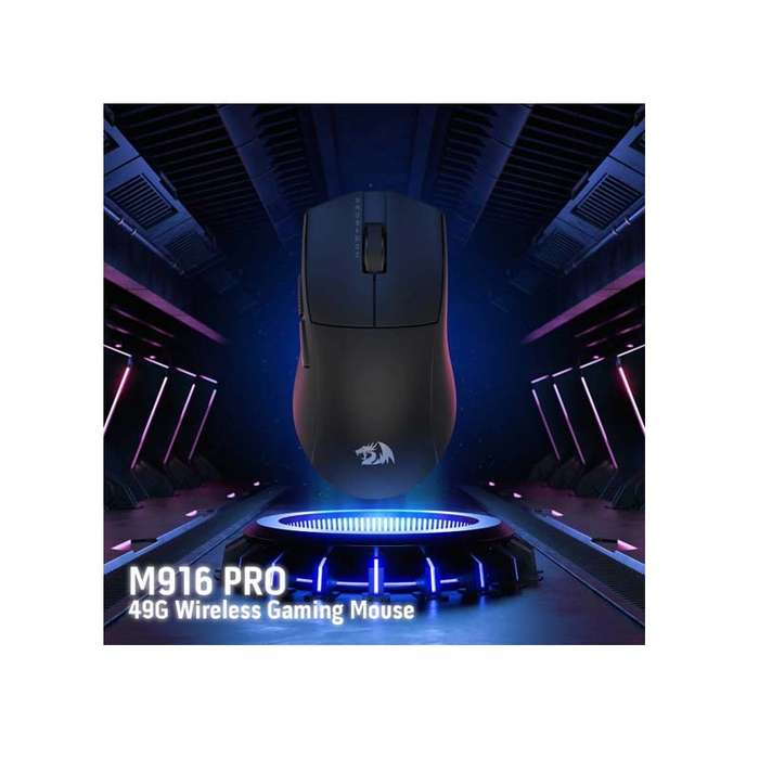 Redragon M916 Pro 4K Wireless Gaming Mouse - Black
