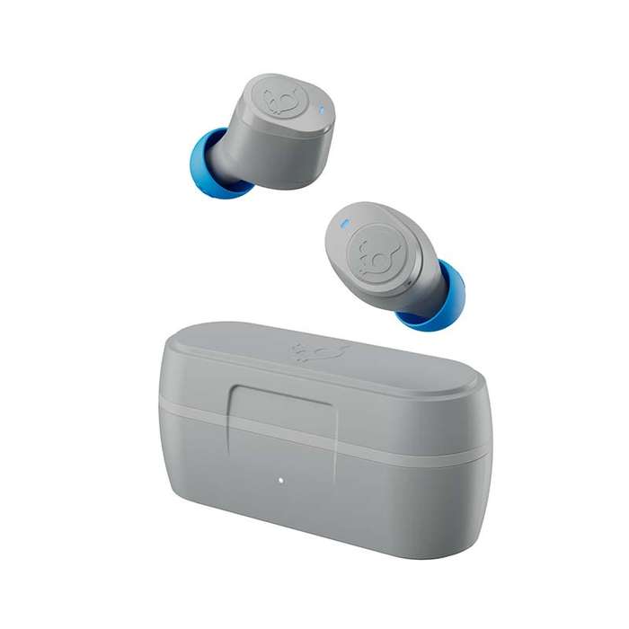 SkullCandy Jib True 2 Wireless Earbuds - Light Grey/ Blue