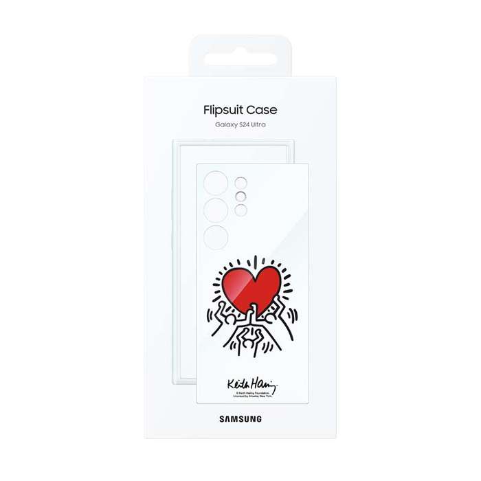 Samsung Galaxy S24 Ultra SMAPP Flipsuit Case - White