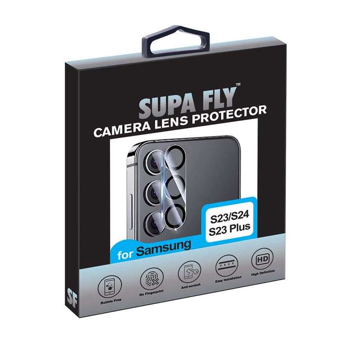 Supa Fly Camera Lens Tempered Glass Screen Protector Samsung Galaxy S23 / S23 Plus / S24
