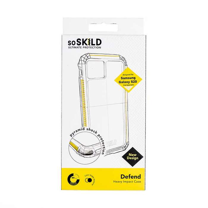 SoSkild Samsung Galaxy S20 Defend Clear Case