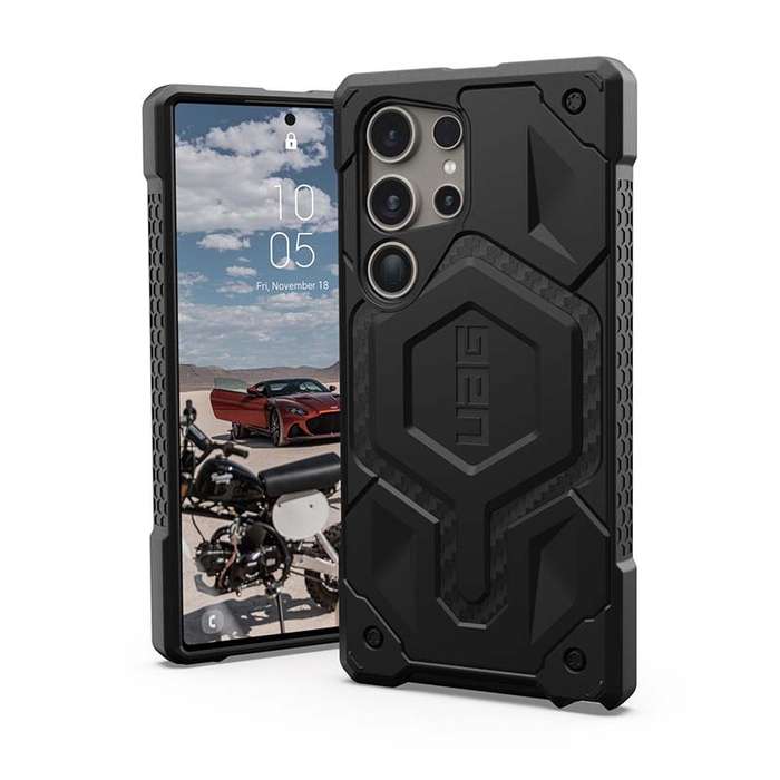 UAG Samsung Galaxy S24 Ultra Monarch Case - Black