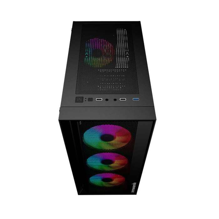 Raidmax Vector V100 ATX ARGB Gaming Chassis - Black