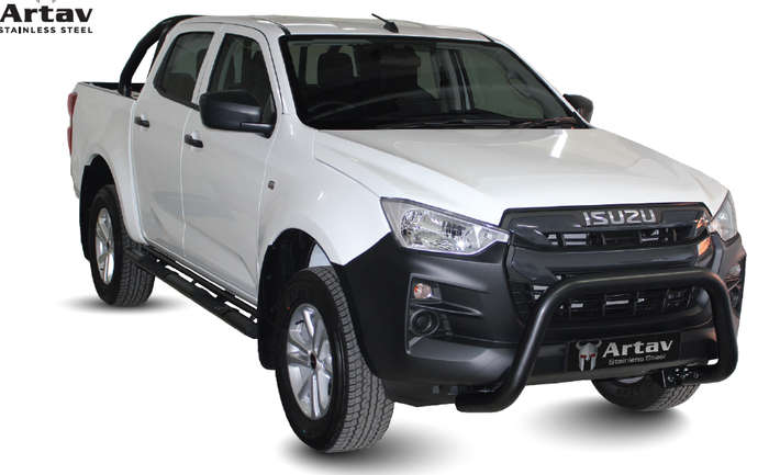 Isuzu DMAX Sports Bar Fleet Double Cab & Extended Cab Black 2013- (Fits Gen 6 & Gen 7 Models) Artav