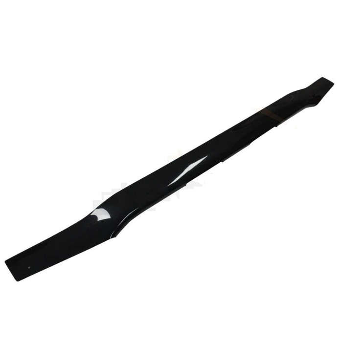 Toyota Landcruiser 79 &amp; 76 Series Bonnet Guard Black with logo Or Clear 2017-