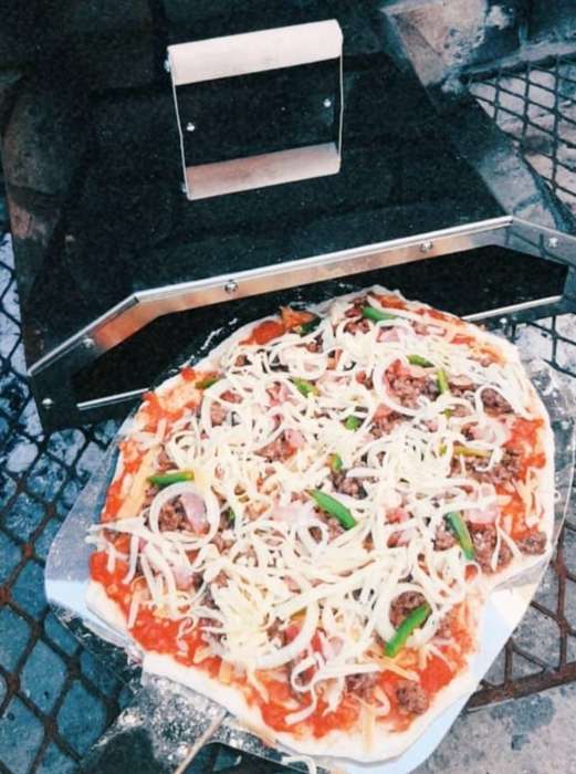 Pizza oven single large with spade