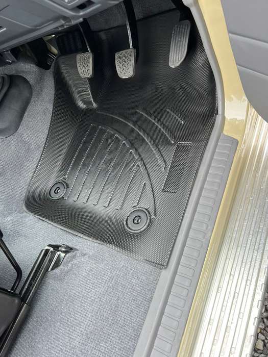 Toyota Landcruiser 79 Series Double Cab rubber mat set 3 piece custom fit (include 2024 model)