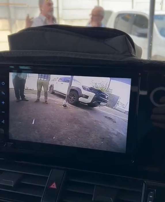 Toyota Landcruiser 300 series front camera and rear camera options