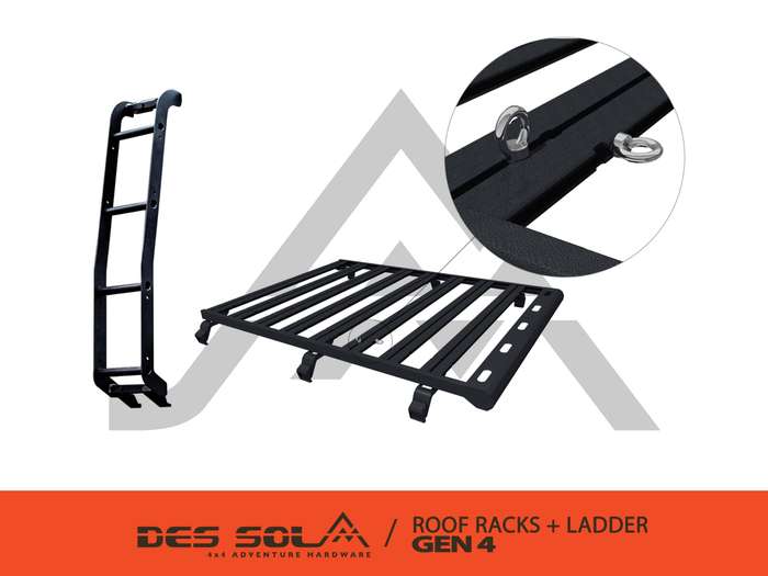 Des Sol Roof Rack and Ladder Suzuki Jimny  Gen 4 (3 or 5Door)