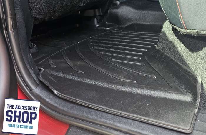 Toyota Hilux Rubber mat set Single or Double cab Moulded Revo 2016-
