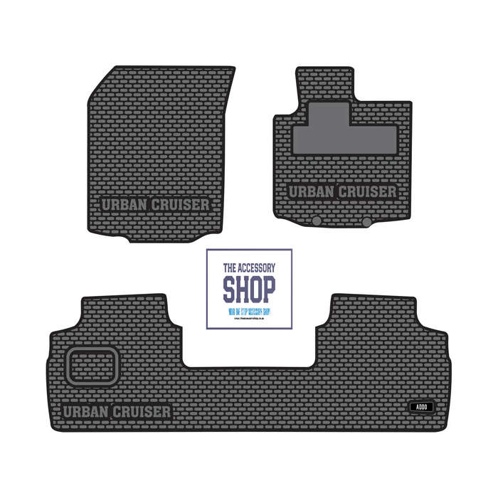 Toyota Urban Cruiser Rubber Mat set Addo 2023-