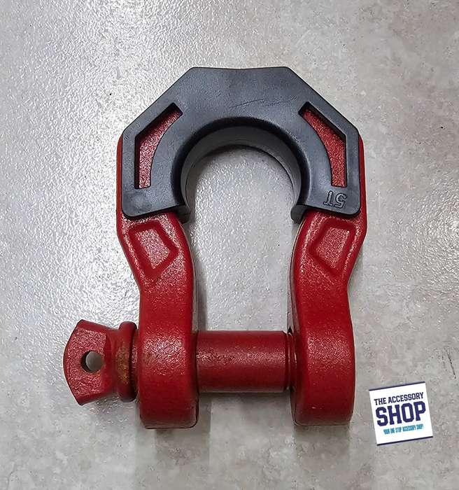Bow Shackle Large 5 Ton Red or Black
