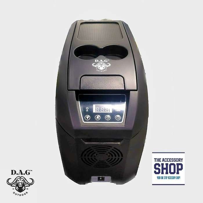 Center Console 10l Fridge With Cup Holder DAG Black