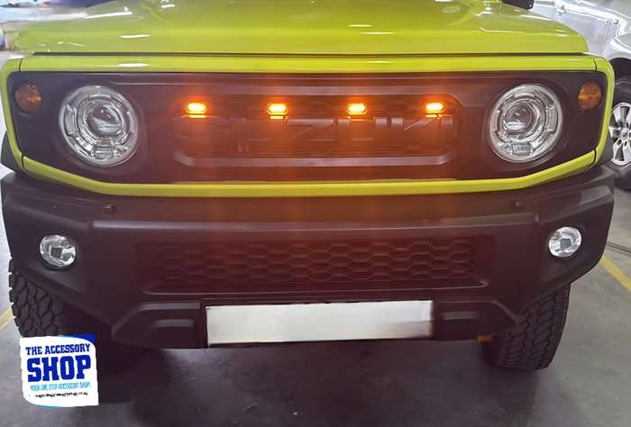 Suzuki Jimny Tactical Badge (Matt Black) With or without Grill