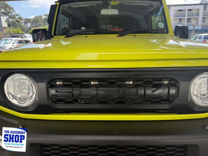 Suzuki Jimny Tactical Badge (Matt Black) With or without Grill