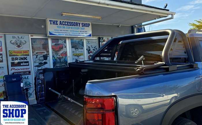 BYD Shark Tri Fold Hard Cover with sports bar brackets