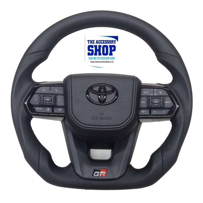 Toyota Landcruiser GR steering wheel