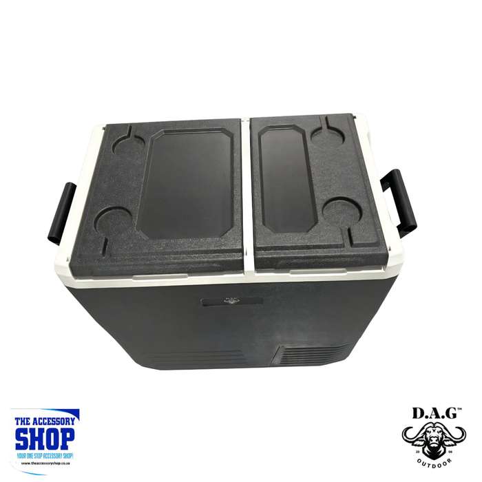 Camping Fridge Freezer, Dual Compartment 75l DAG