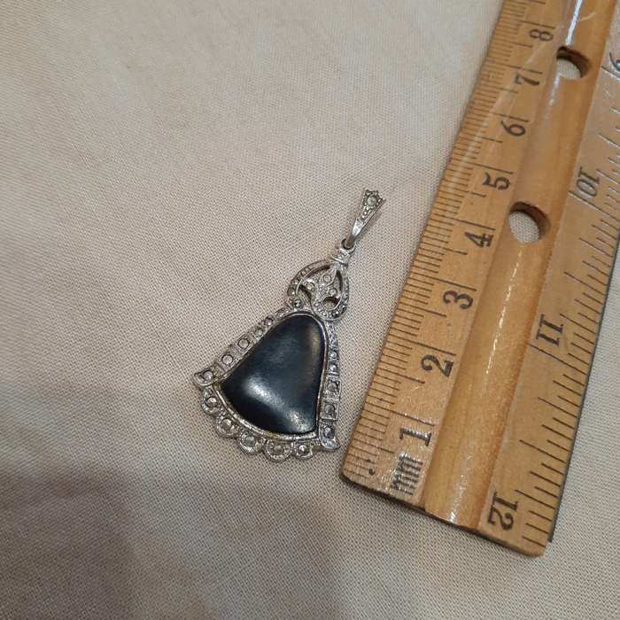 Stirling Silver Pendant - Theda USA  Marcasite