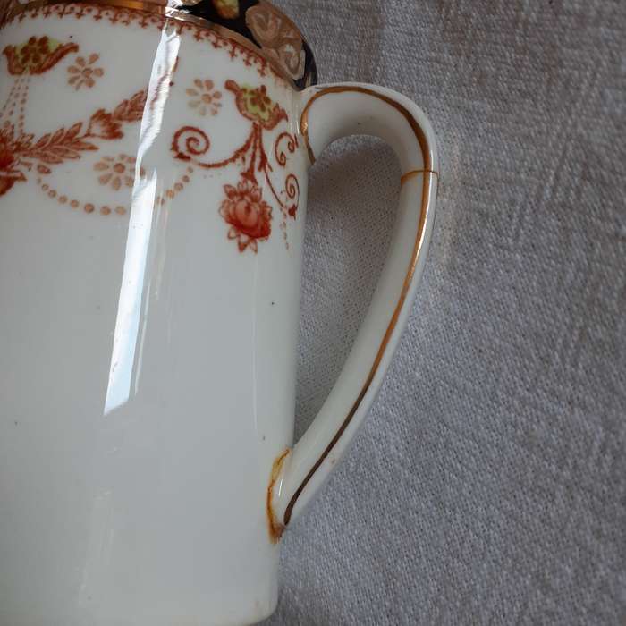 Tea Set Taylor and Kent Longton Florentine English Porcelain circa1900's Jewel Pattern